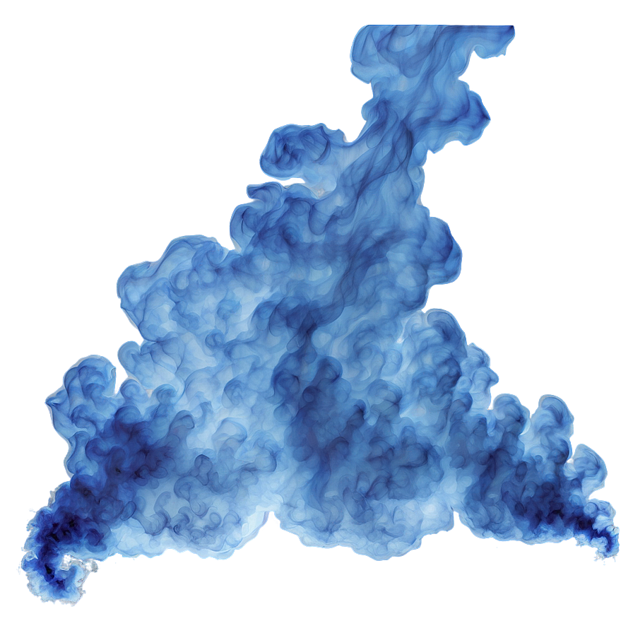 Blue Smoke Stream Png 52 PNG