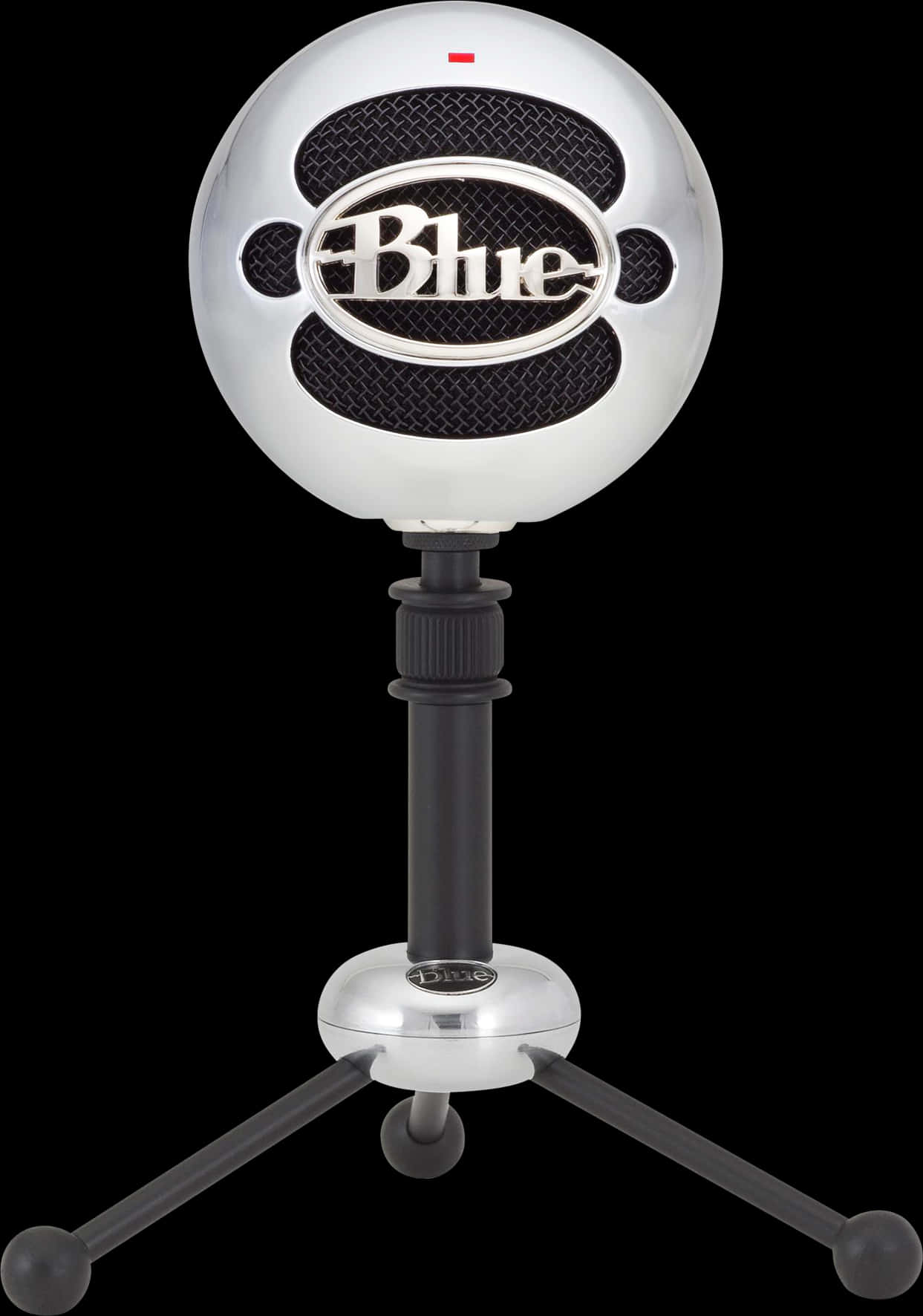 Blue Snowball Microphone PNG
