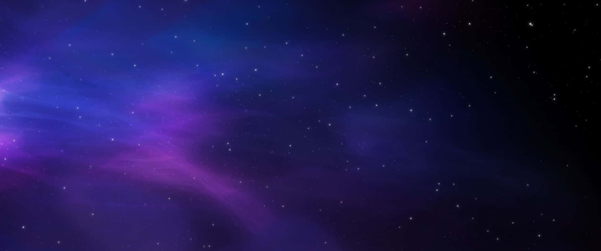 Unosfondo Spaziale Viola E Blu Con Stelle