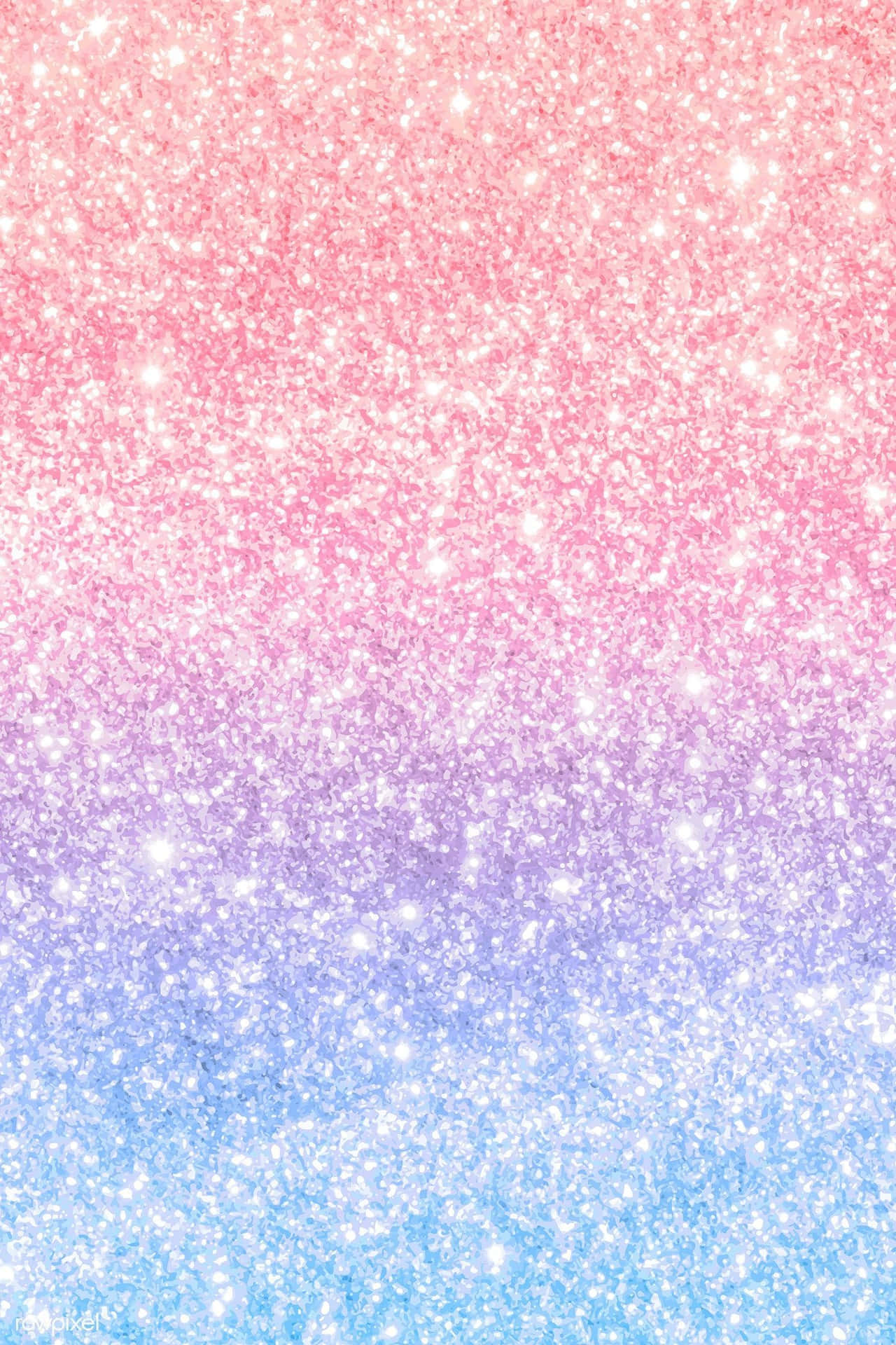 A Pink And Blue Glitter Background
