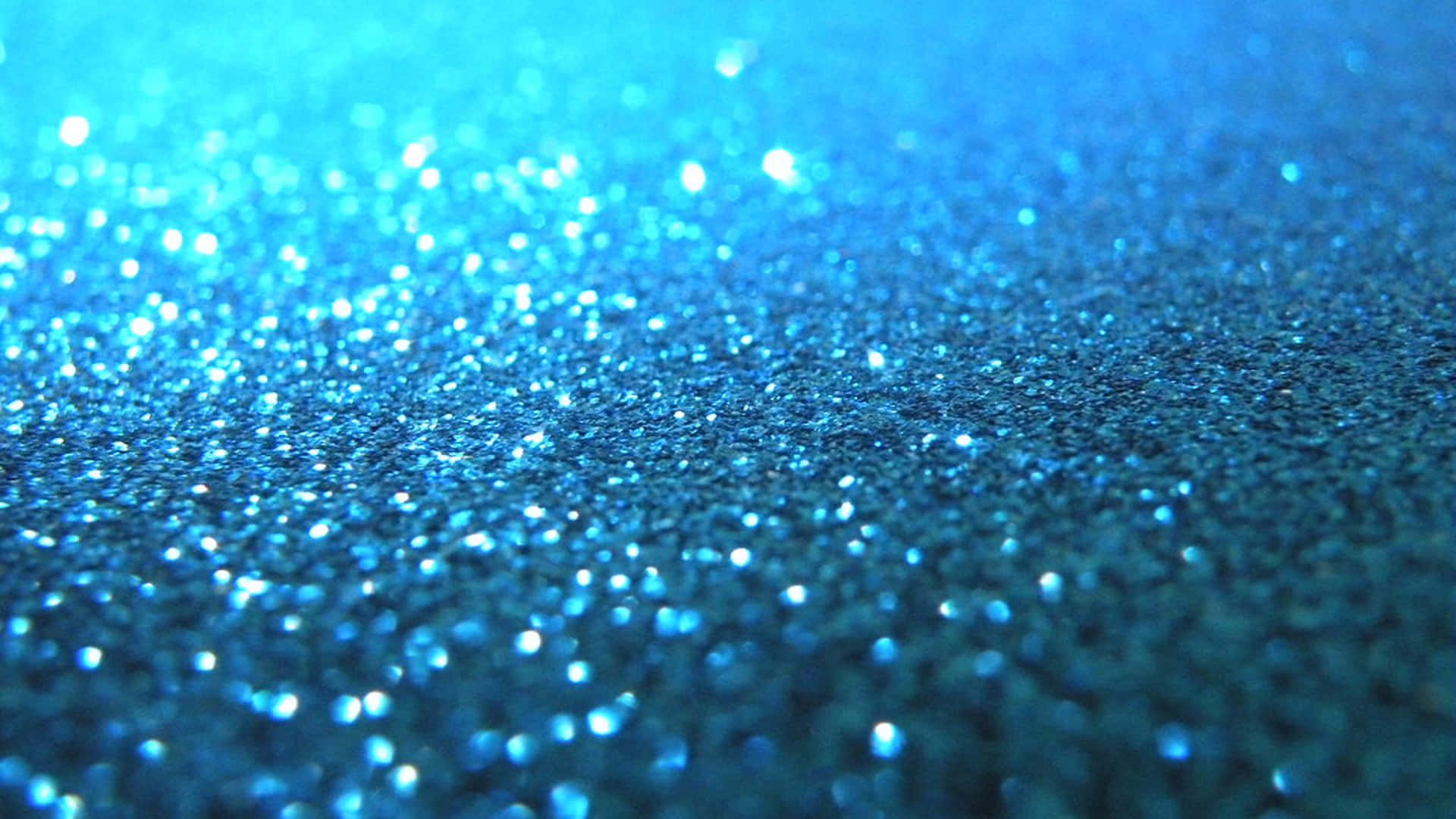 A beautiful blue sparkle on a gorgeous silver background