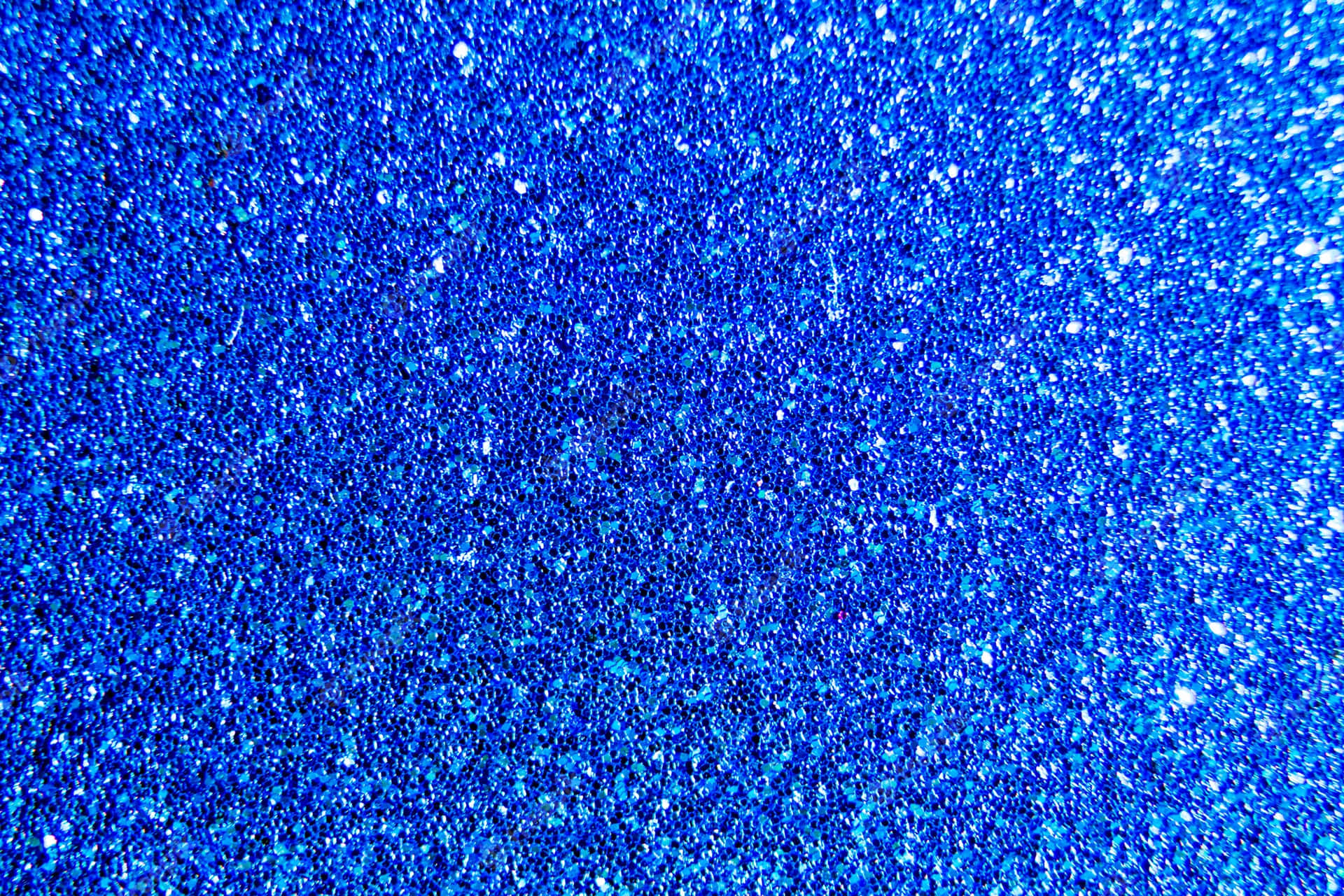 Illuminated Blue Sparkle Background