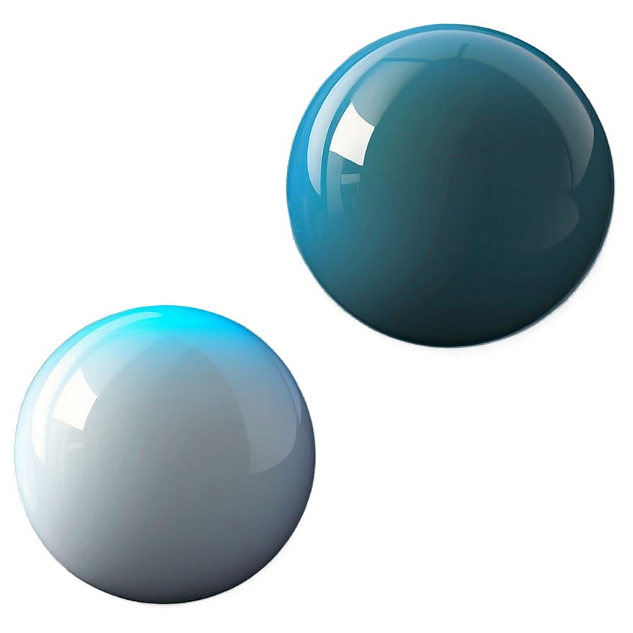 Blue Spherical Object Png 06132024 PNG