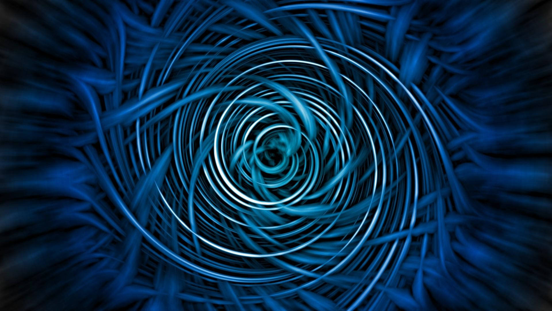 Blauespiralkunst Wallpaper