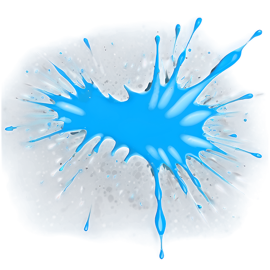 Blue Splat Png Rve PNG