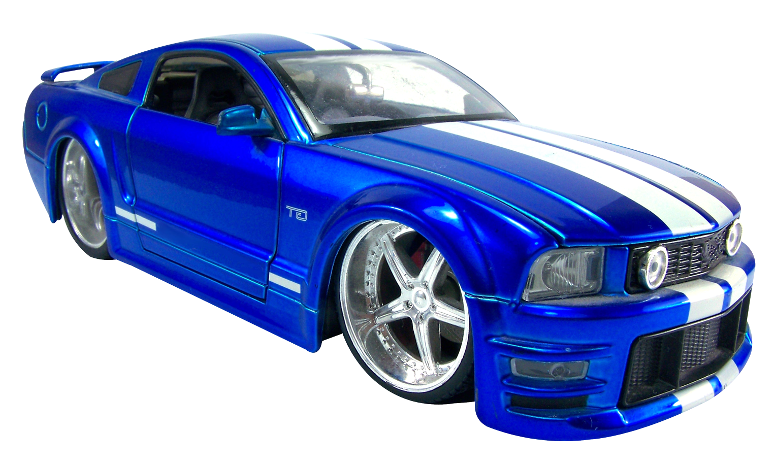 Blue Sports Car Transparent Background PNG