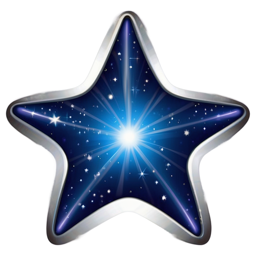 Blue Star Icon Png 05252024 PNG