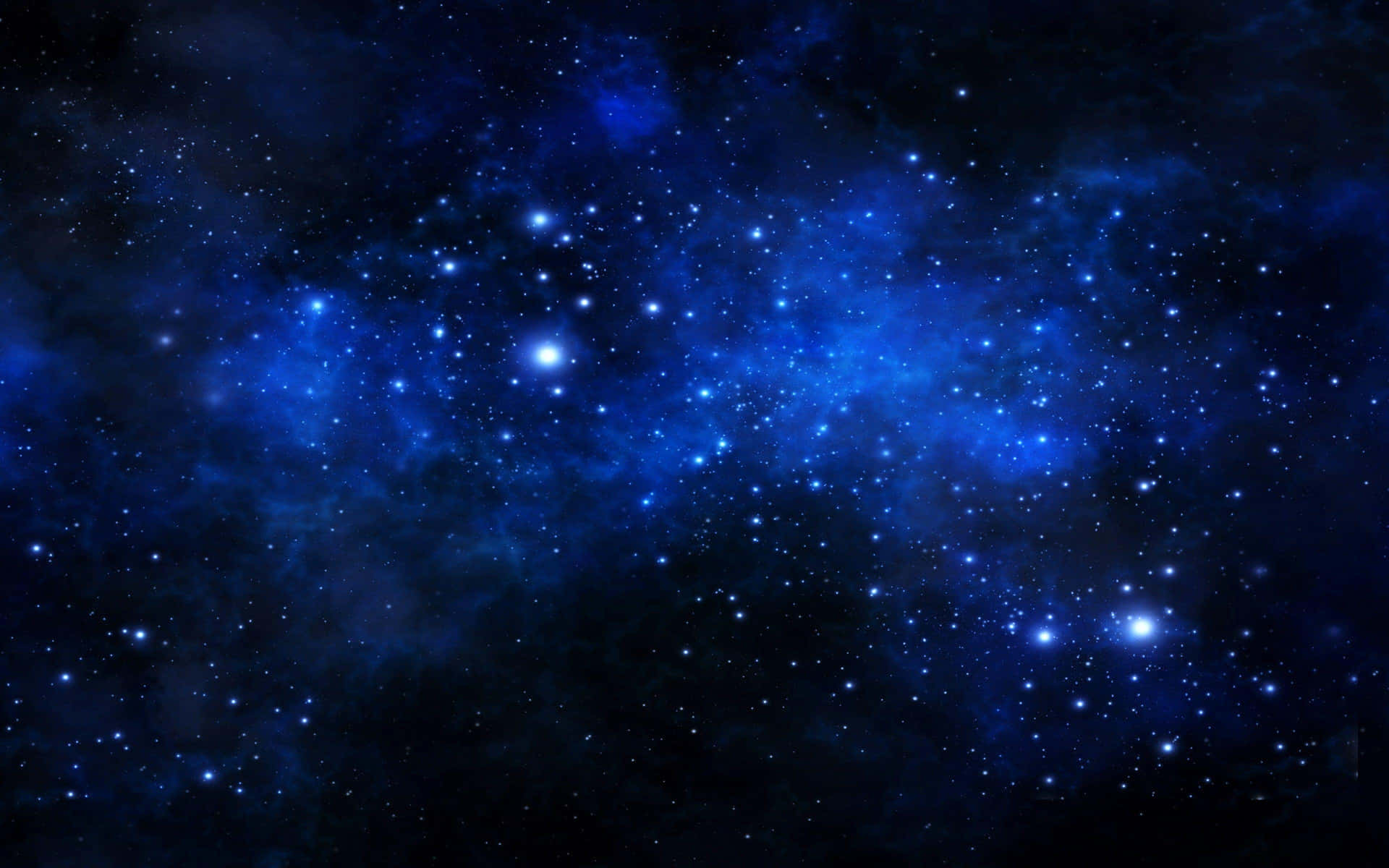 Vibrant Blue Stars Background