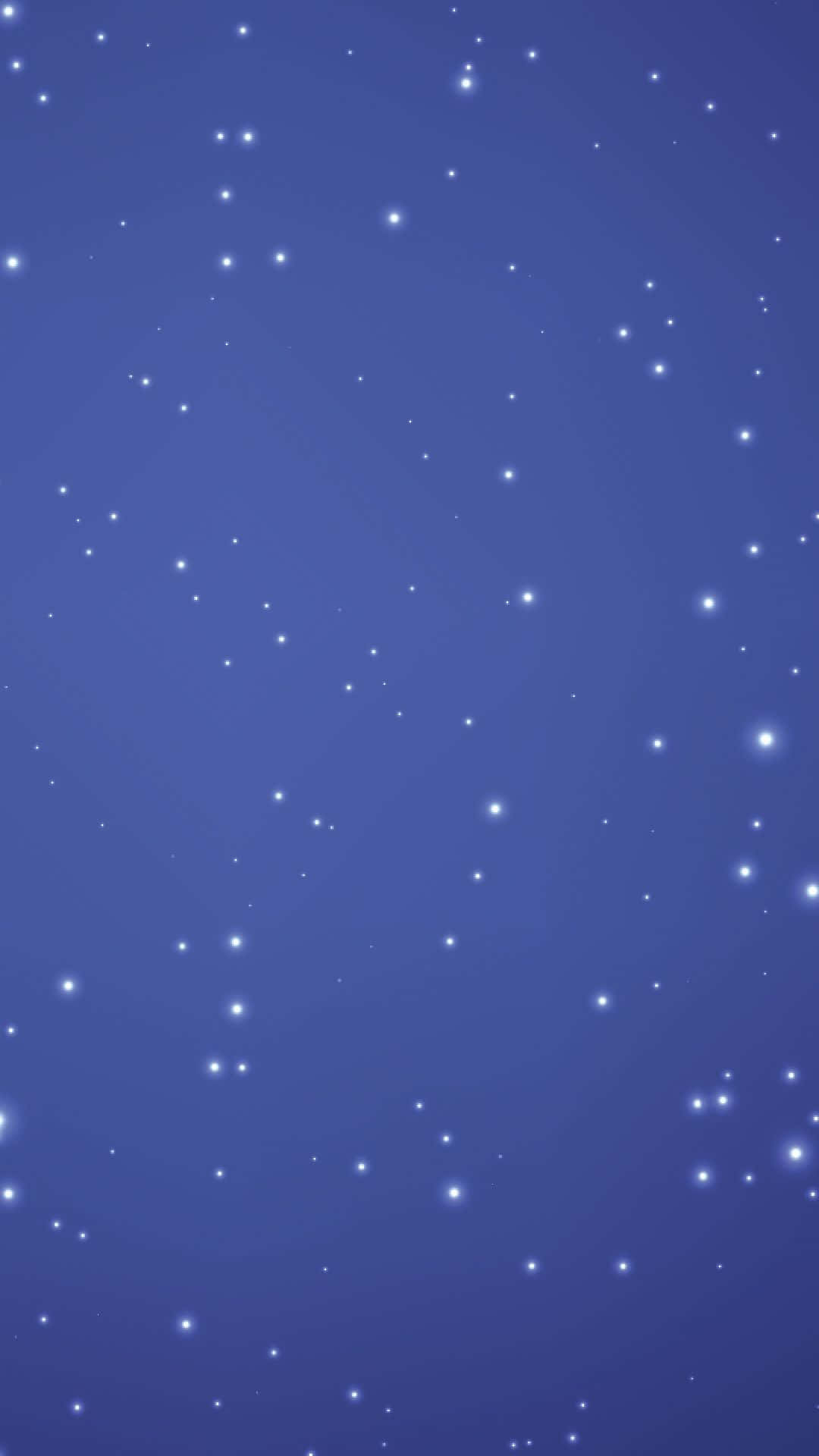 A Night Sky of Blue Stars Wallpaper