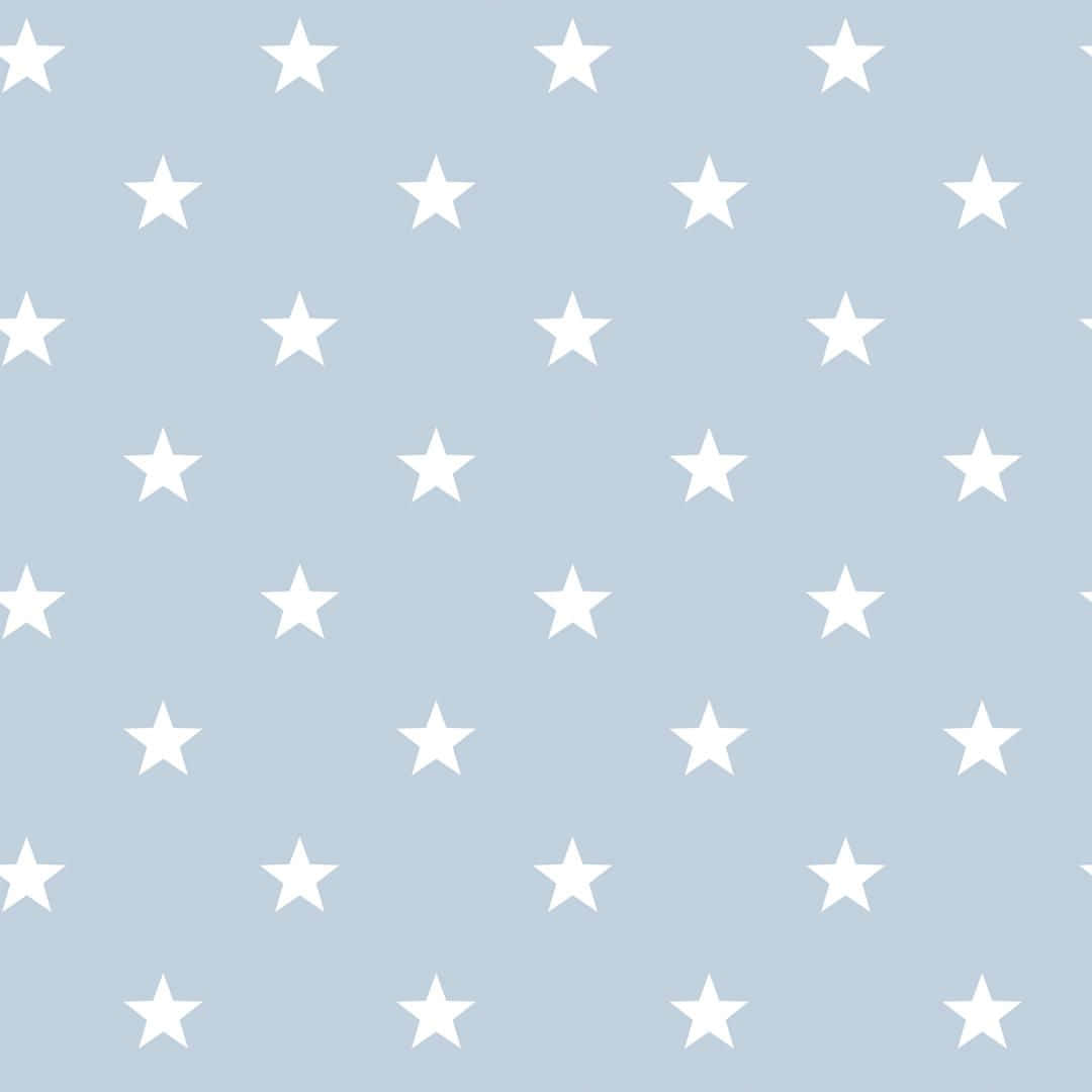 Beskrivelse - En smuk nattehimmel belyst af en tæppe af blinkende blå stjerner. Wallpaper
