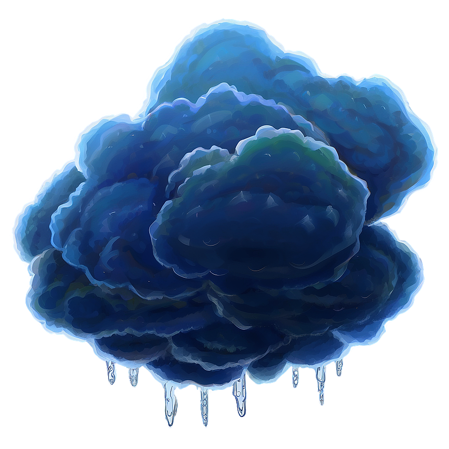 Blue Storm Clouds Png Shr96 PNG