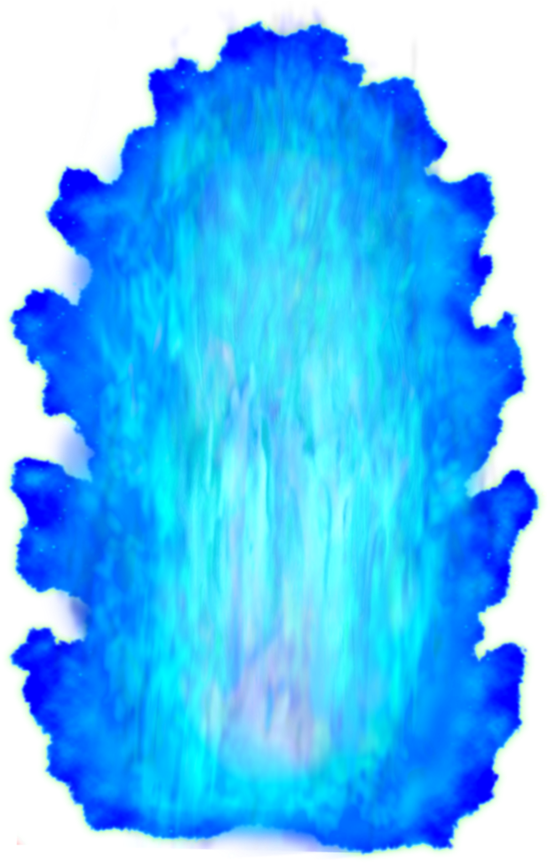 Download Blue Super Saiyan Aura.png | Wallpapers.com