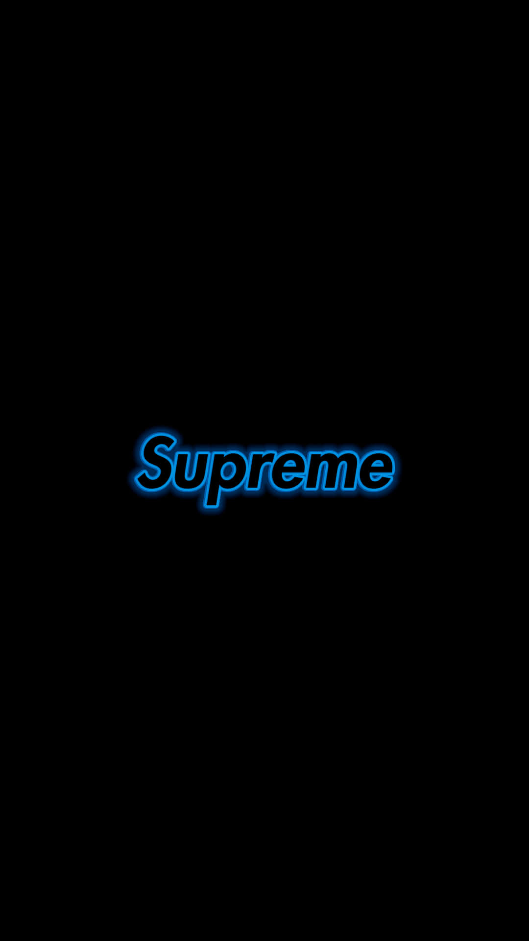 //  Show your street-style swagger with this classic Blue Supreme T-Shirt Wallpaper