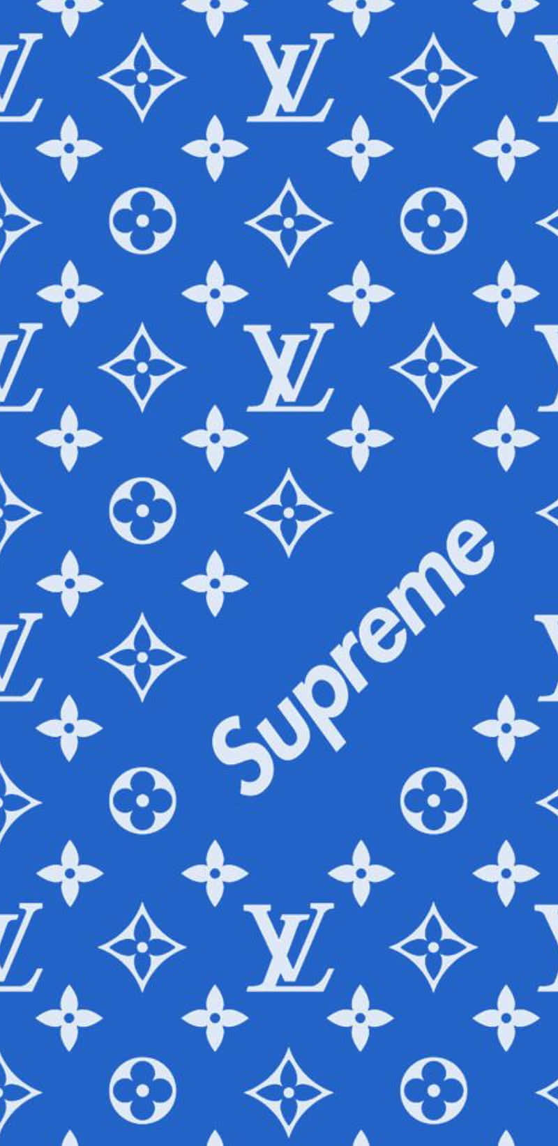 Keep it Supreme with Blue Supreme Wallpaper