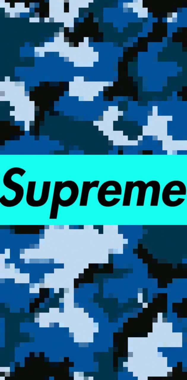 Blå Supreme 630 X 1280 Wallpaper