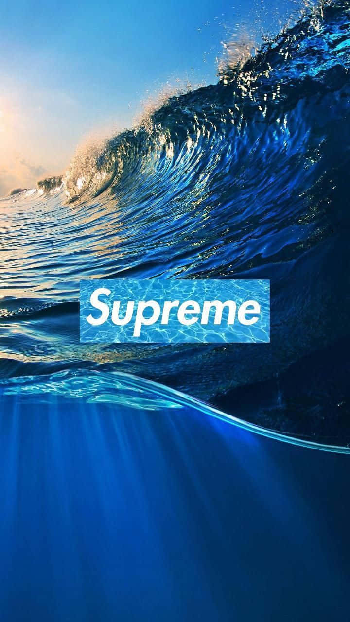 "Brighten Up Your Style with Blue Supreme." Wallpaper