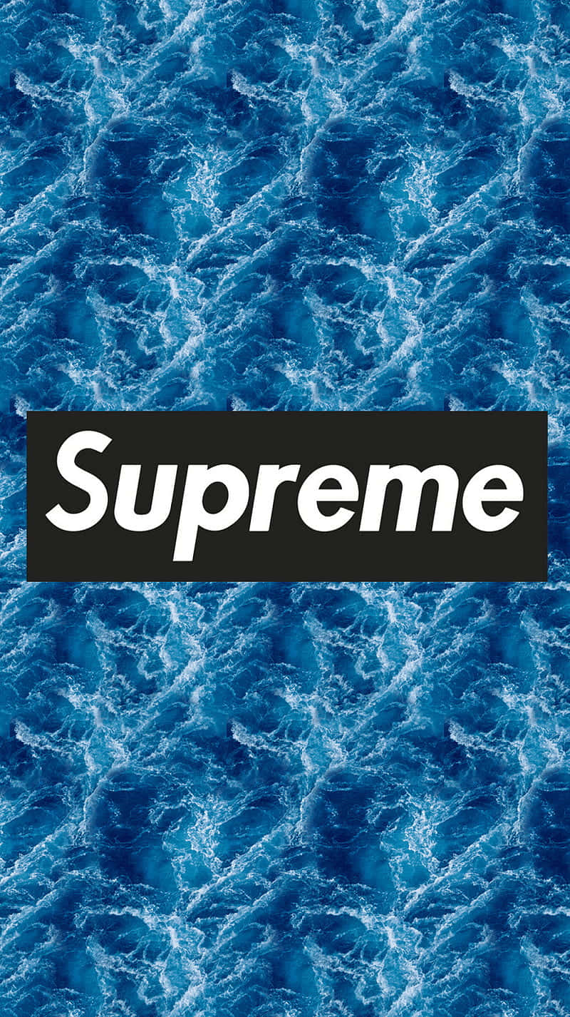 Blå Supreme 800 X 1426 Wallpaper