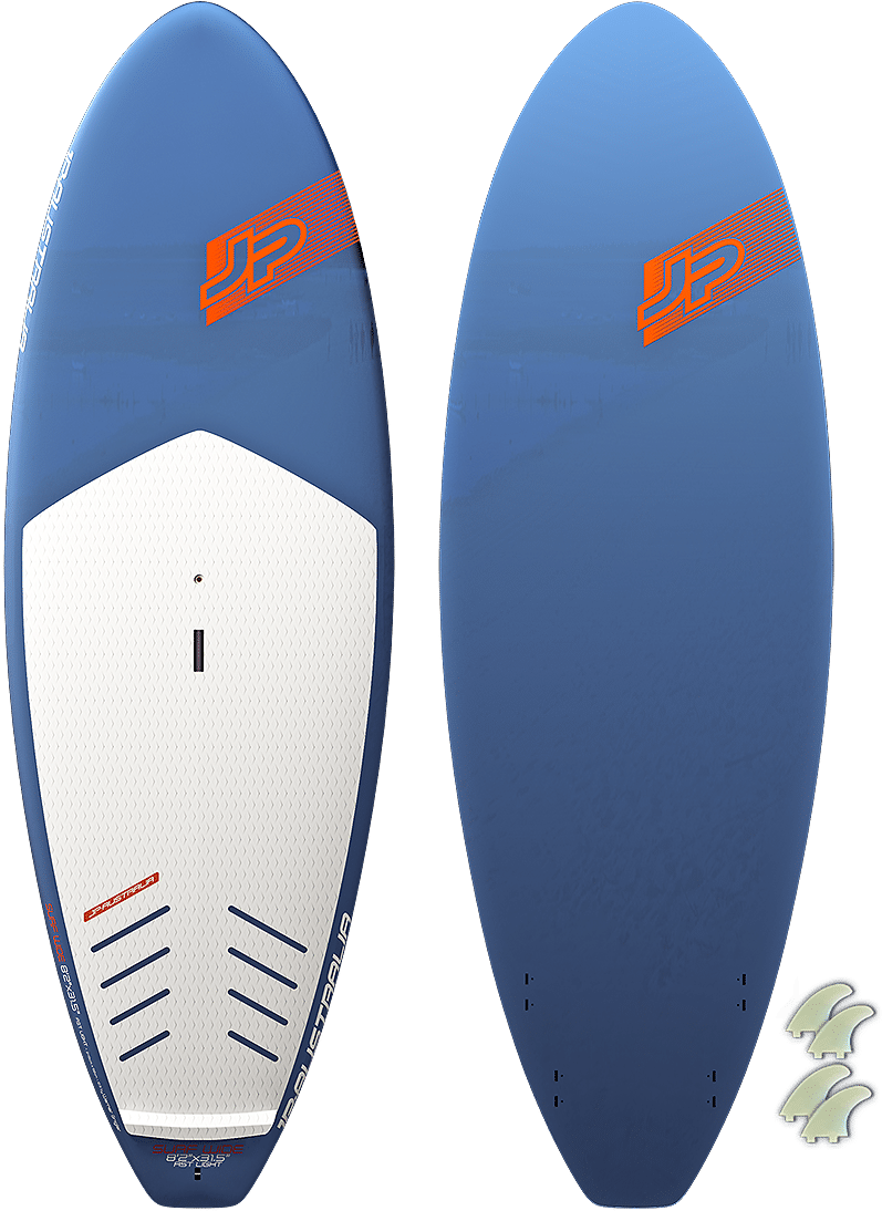 Blue Surfboard Topand Bottom View PNG