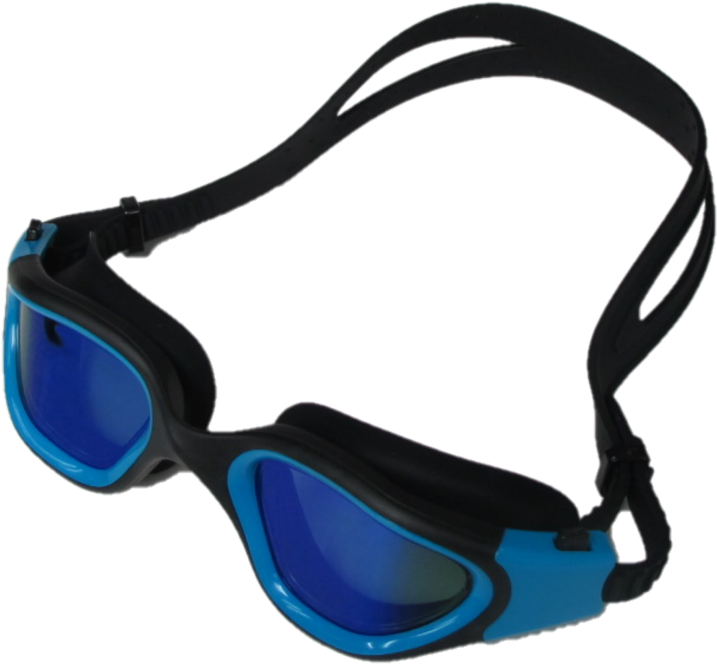 Blue Swimming Goggles PNG