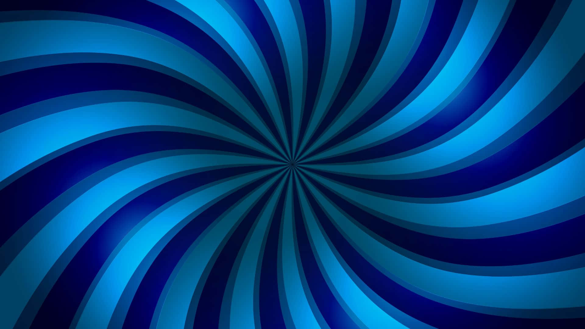 Sfondoa Spirale Blu Con Linee Nere