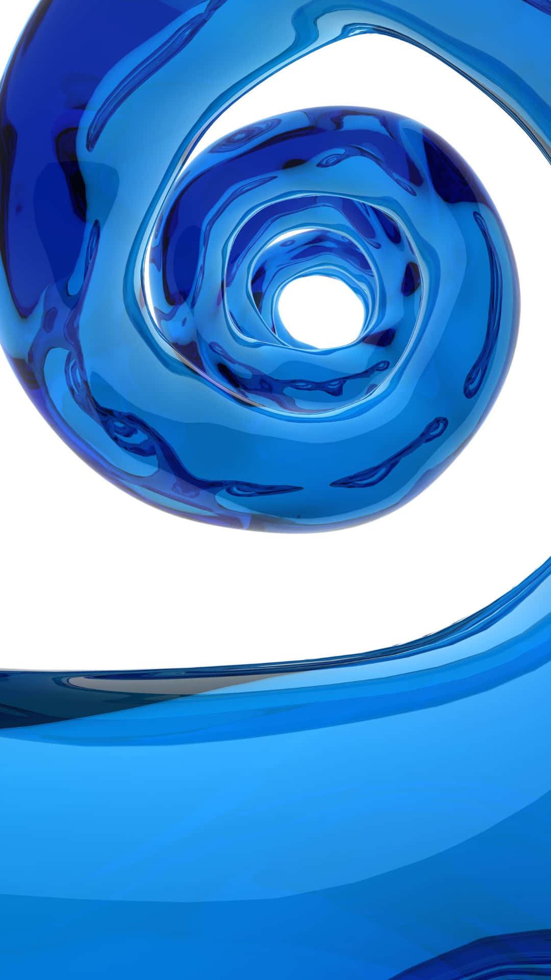 Abstract blue swirl pattern for a vibrant background