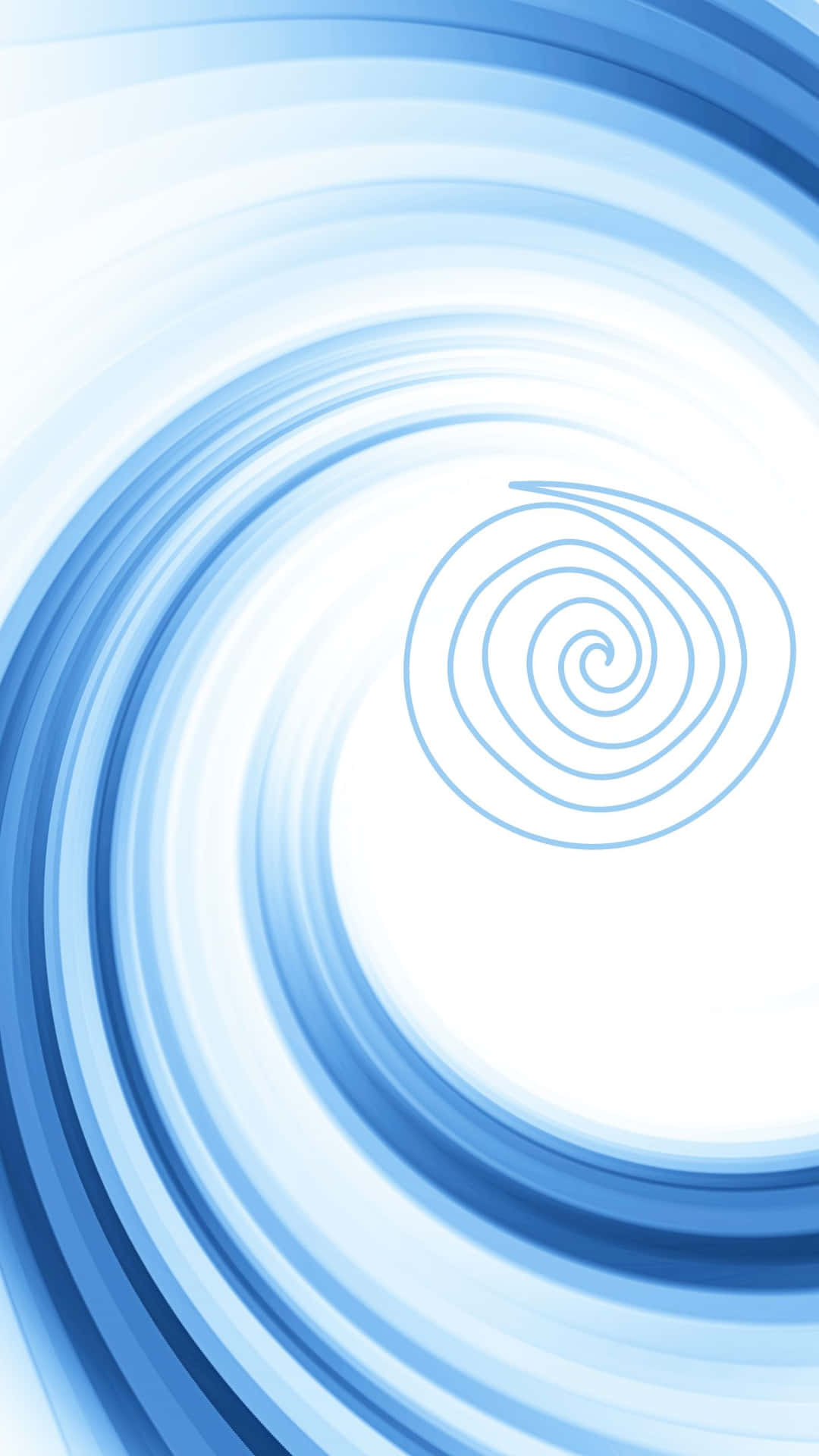 Blue Swirl - Background with a contemporary twist.