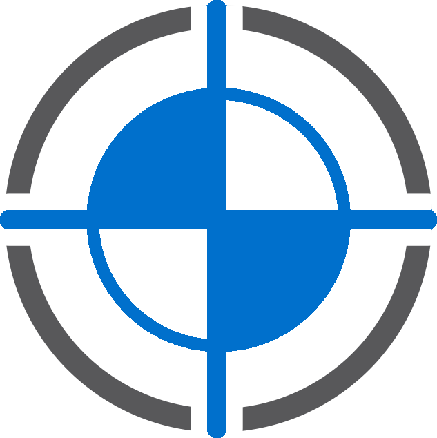 Blue Target Icon PNG