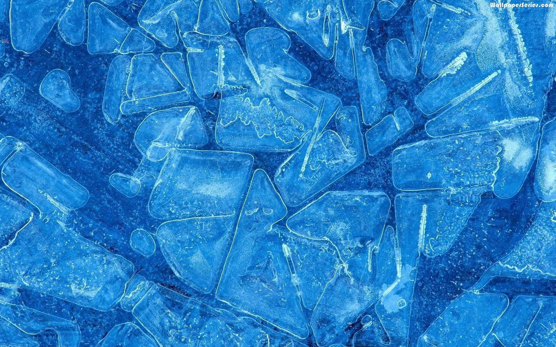 Download Blue Texture Crystal Wallpaper 