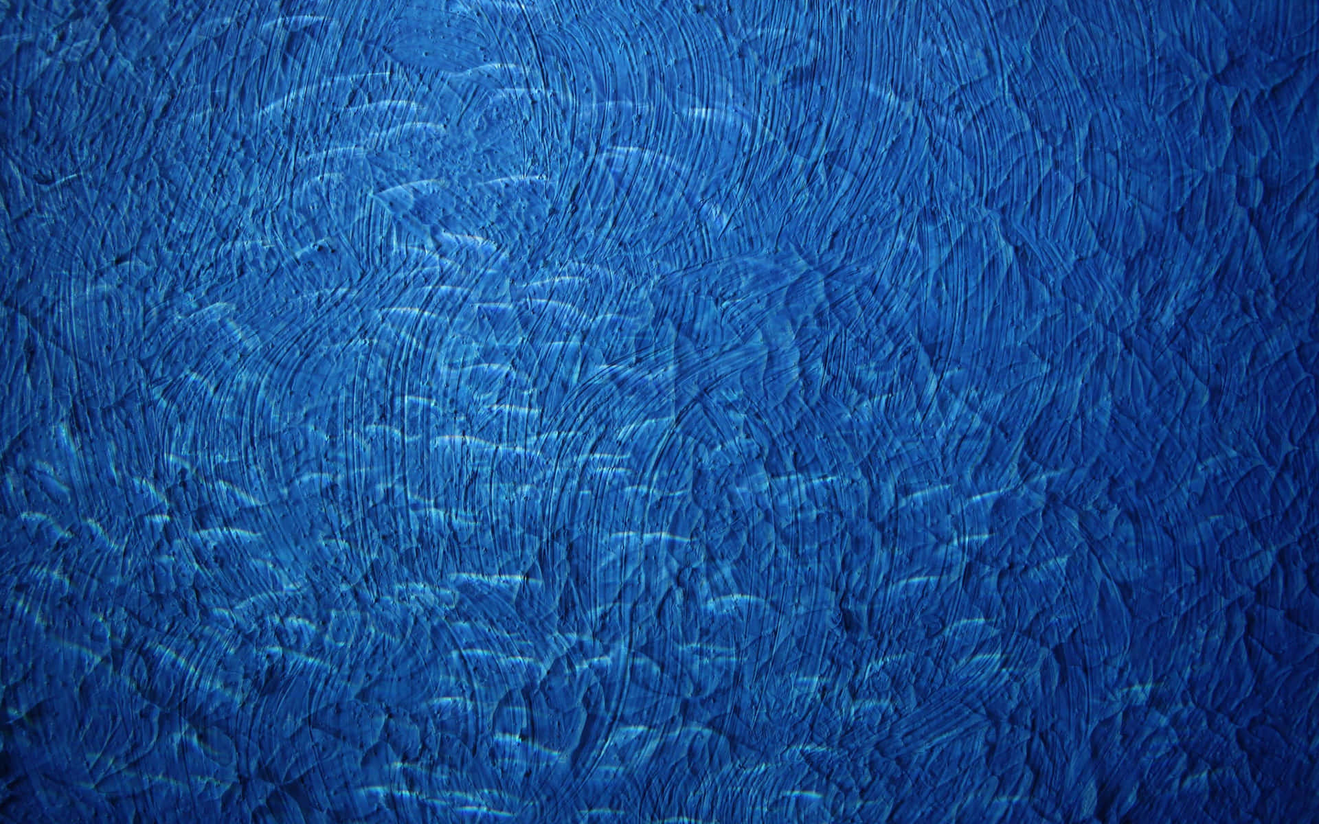 Blue Textured Paint Wall Wallpaper