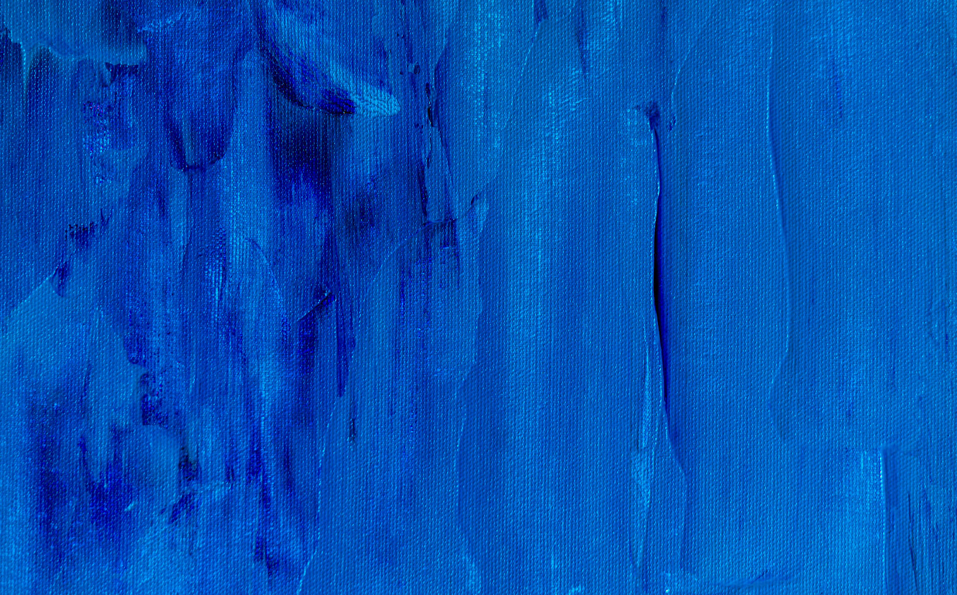 Blue Textured Painting