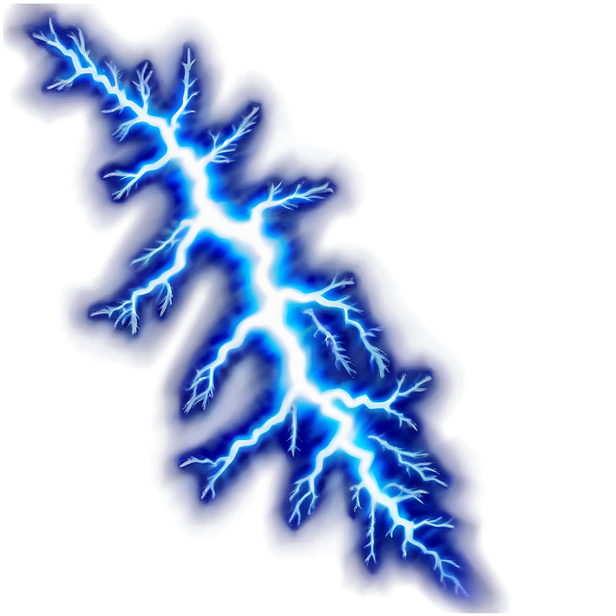 Blue Thunderbolt Lightning Png 74 PNG