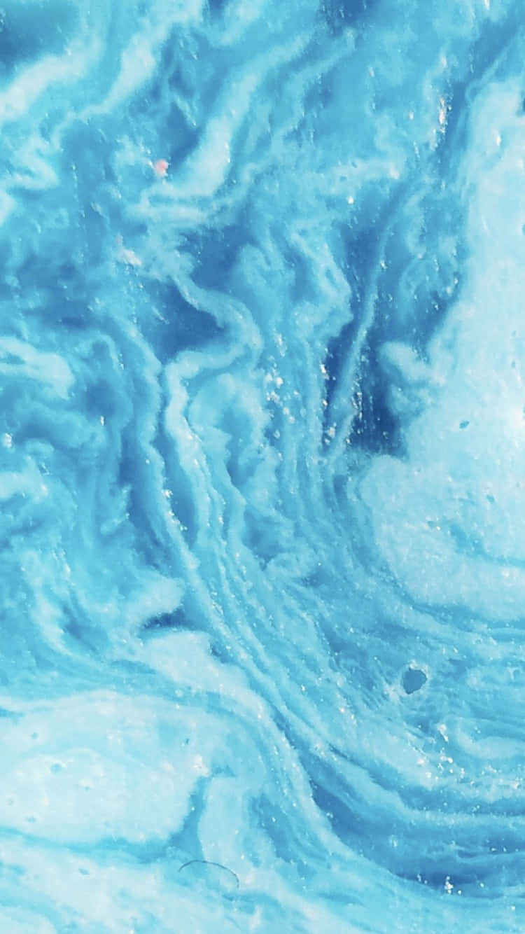 Blue Tie Dye Swirl Pattern Liquid Wallpaper
