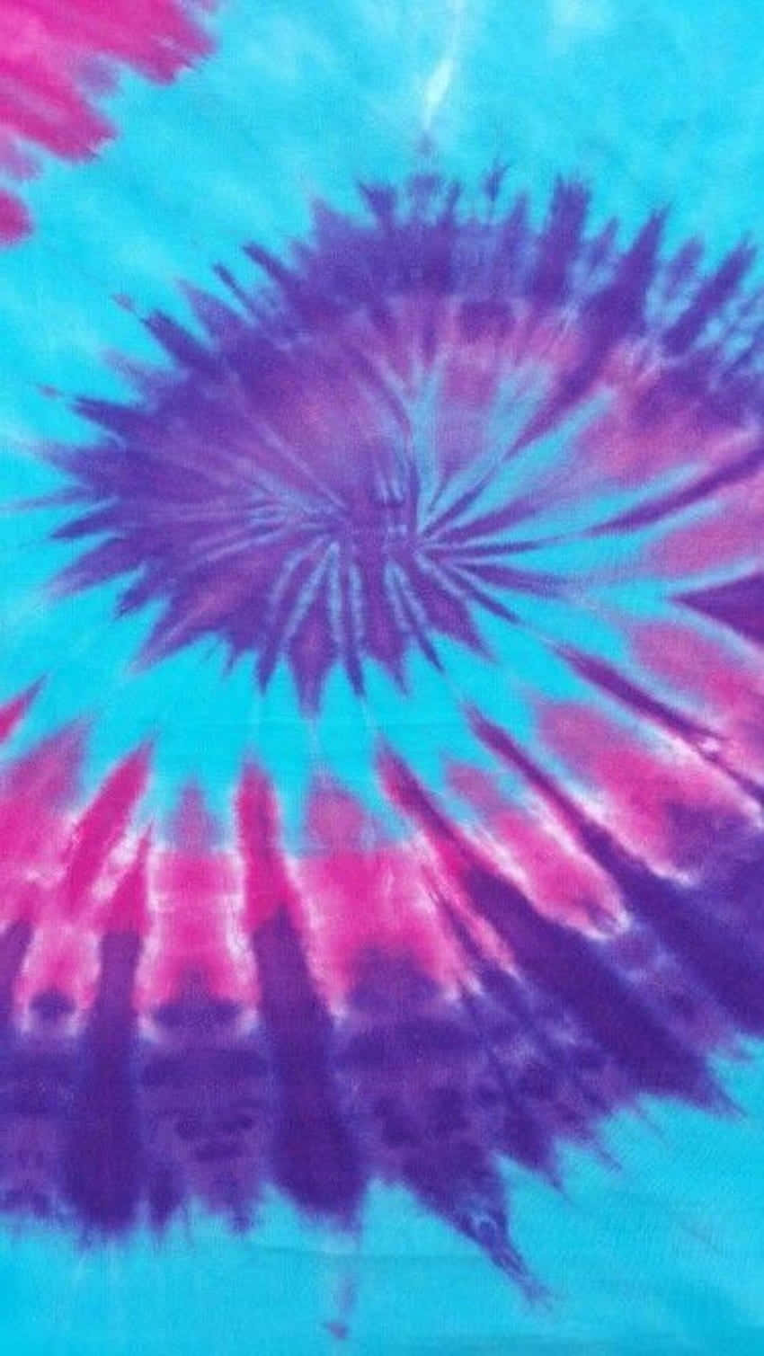 Patrónde Círculos De Tie Dye En Tonos Morados Y Azules Para Fondo De Pantalla De Computadora O Móvil. Fondo de pantalla