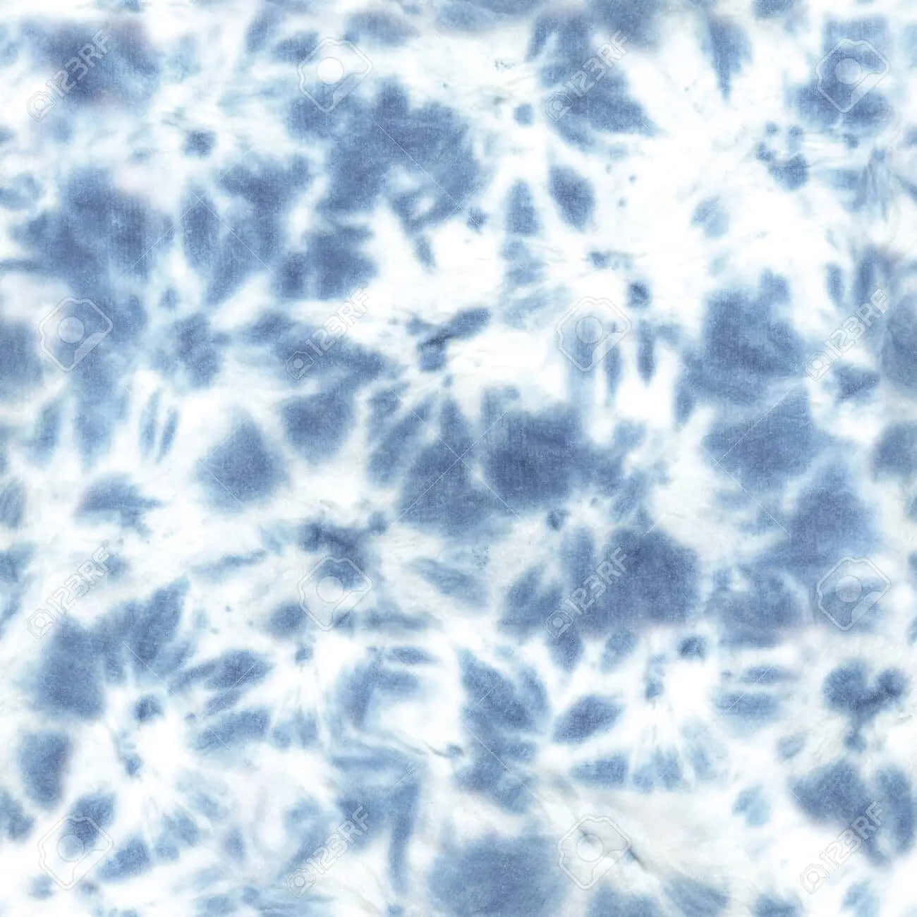Blue And White Tie Dye Background. Wallpaper