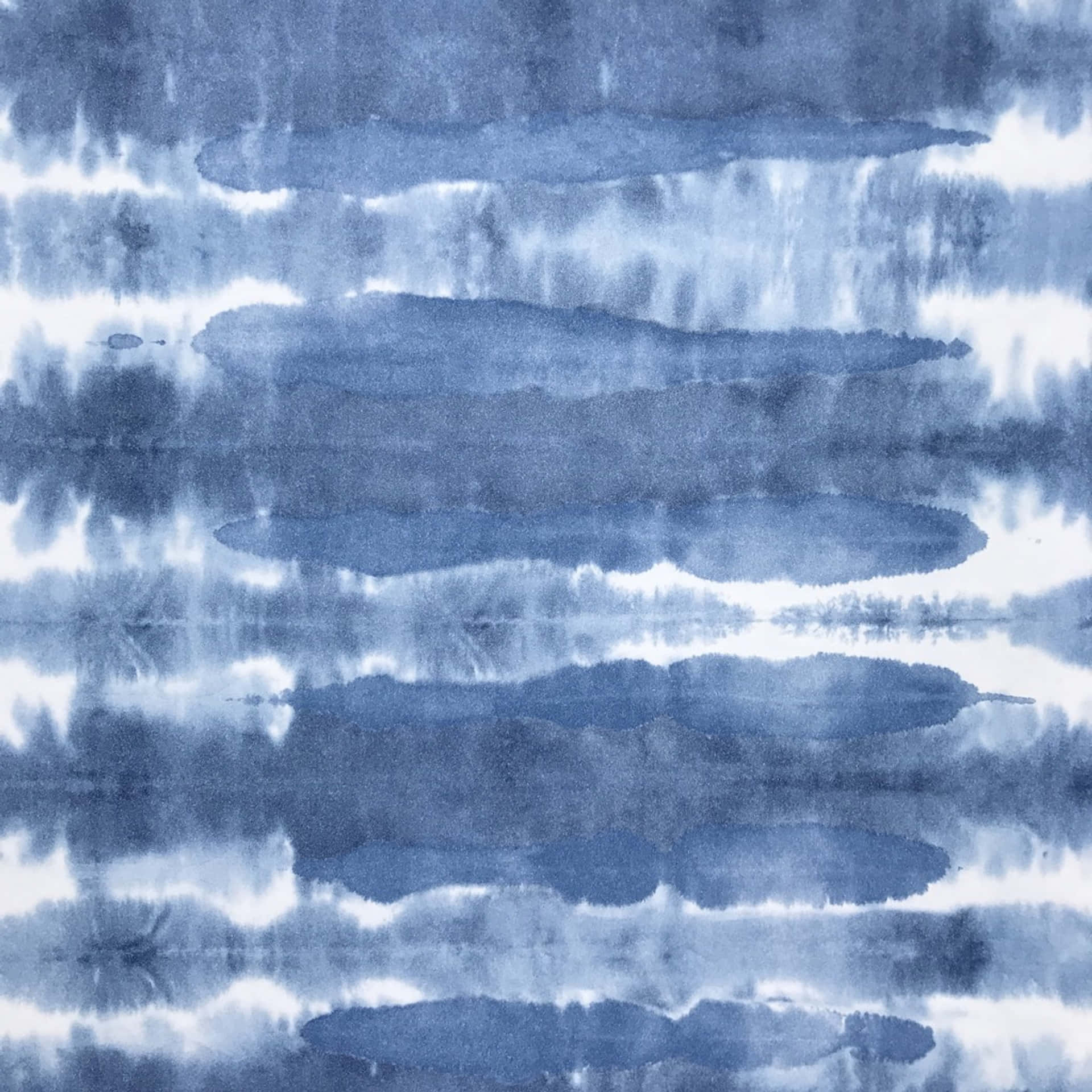 Blå Tie Dye 2000 X 2000 Wallpaper