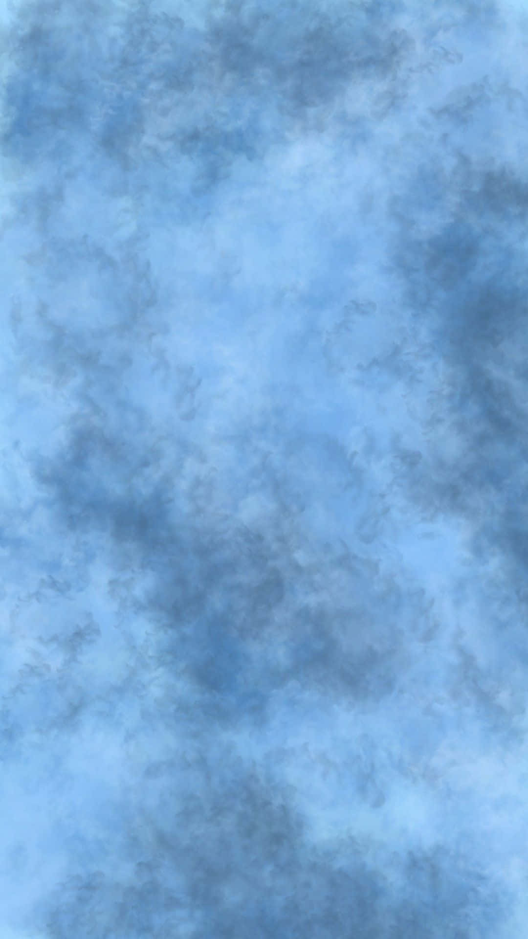 Blue Tie Dye Clouds Design Wallpaper