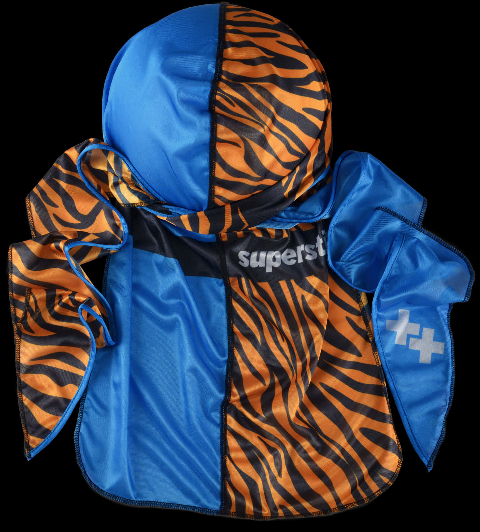 Blue Tiger Stripe Duragand Jacket Set PNG