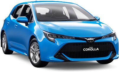 Blue Toyota Corolla Sedan2023 PNG