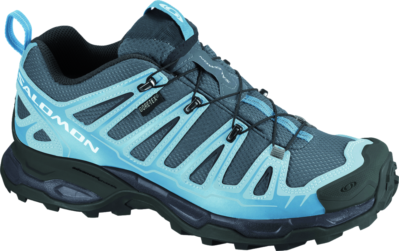 Blue Trail Running Shoe Salomon PNG