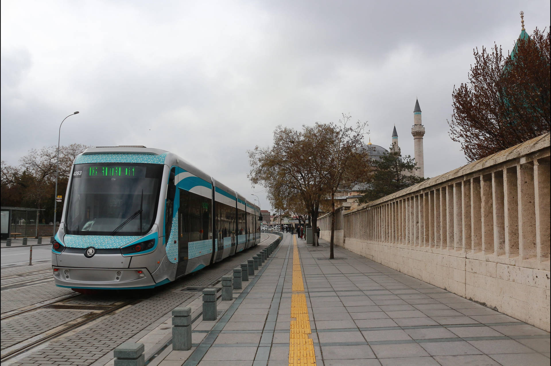 Blue Tram In Konya