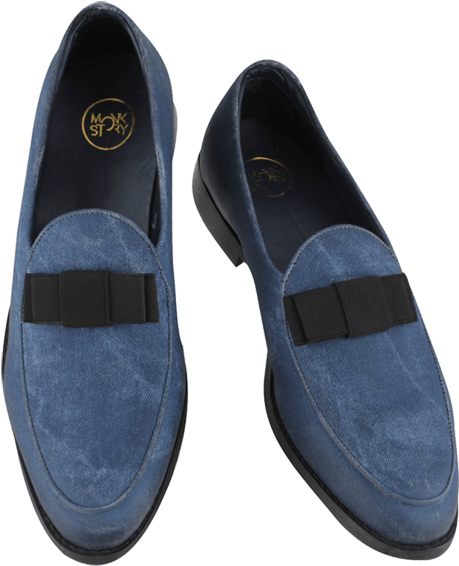 Blue Velvet Loafers SVG