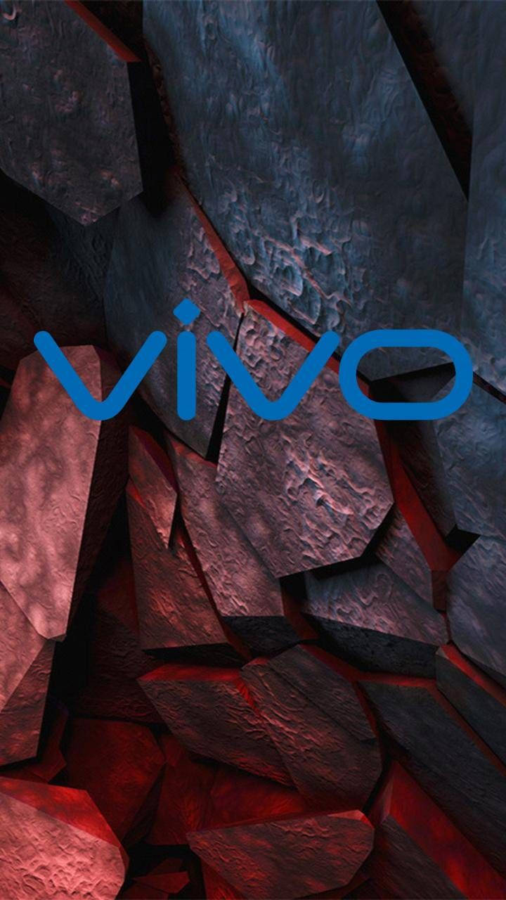 Blue Vivo Logo Rocks Wallpaper