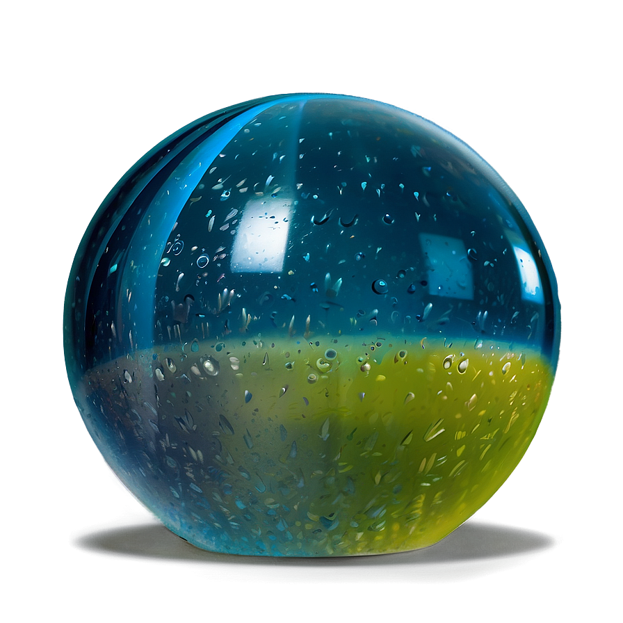 Blue Water Ball Png 06132024 PNG