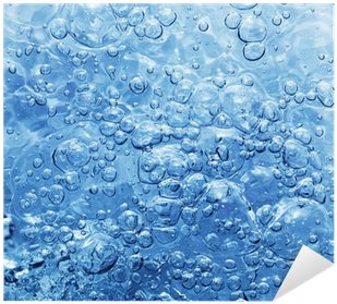 Blue Water Bubbles Texture PNG