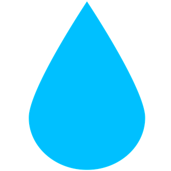 Download Blue Water Drop Icon 