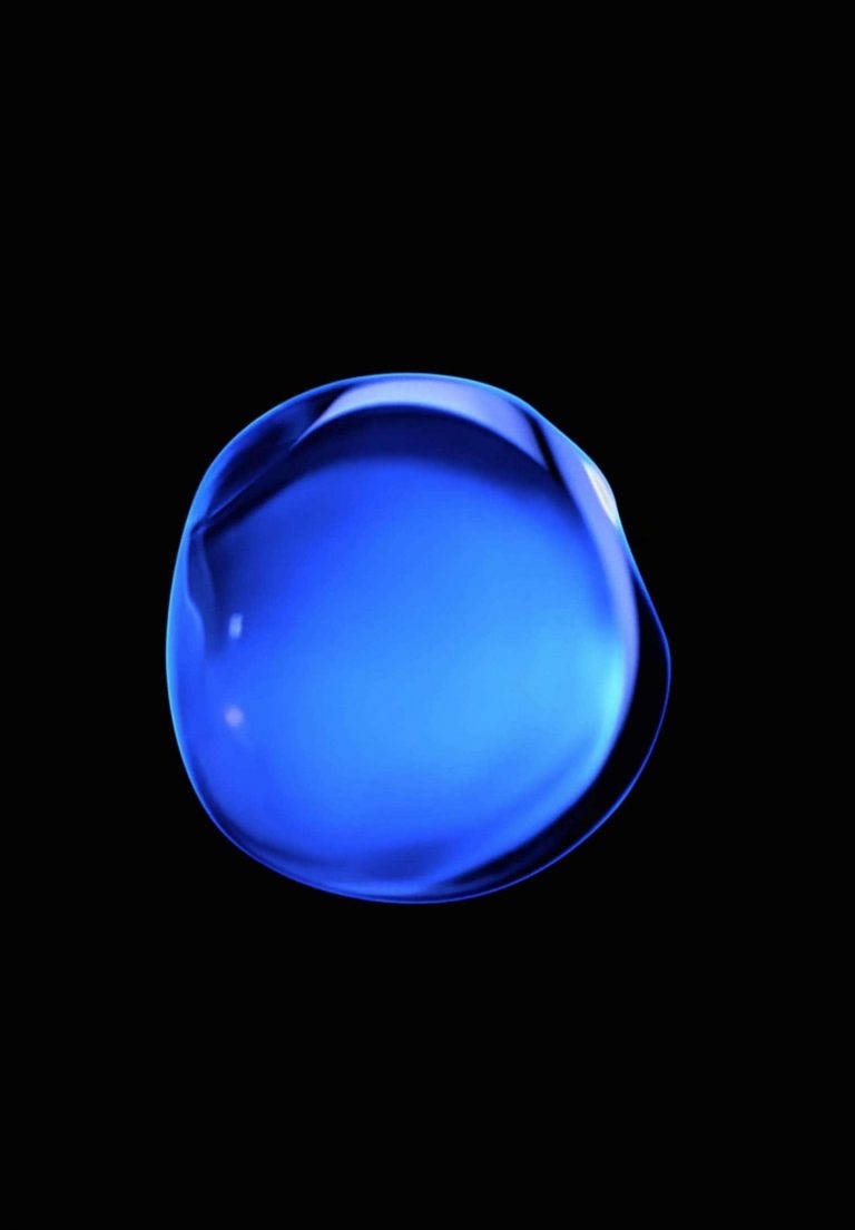 Blue Water Drop Ipad 2021 Background