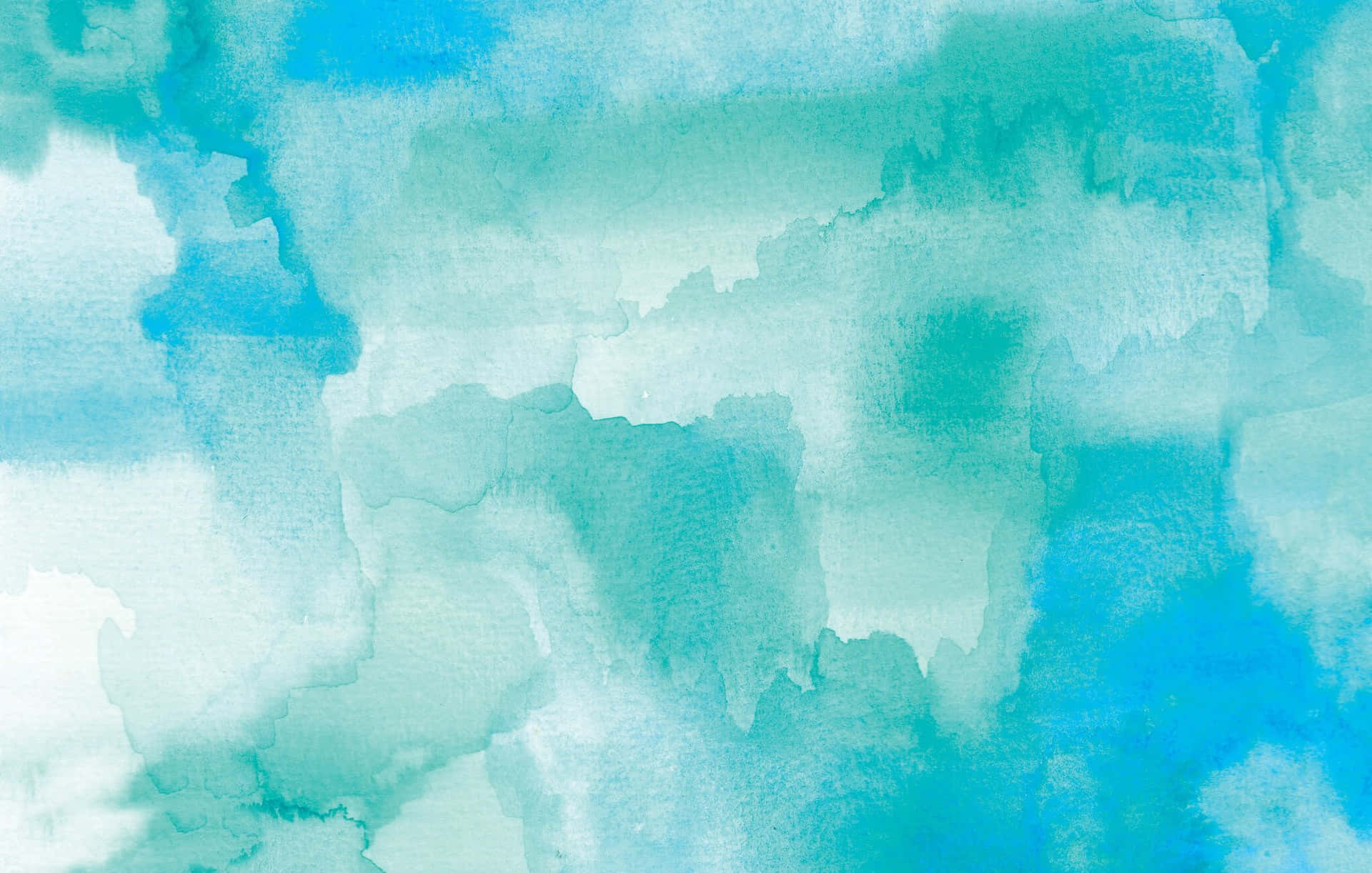 White Patches Blue Watercolor Background