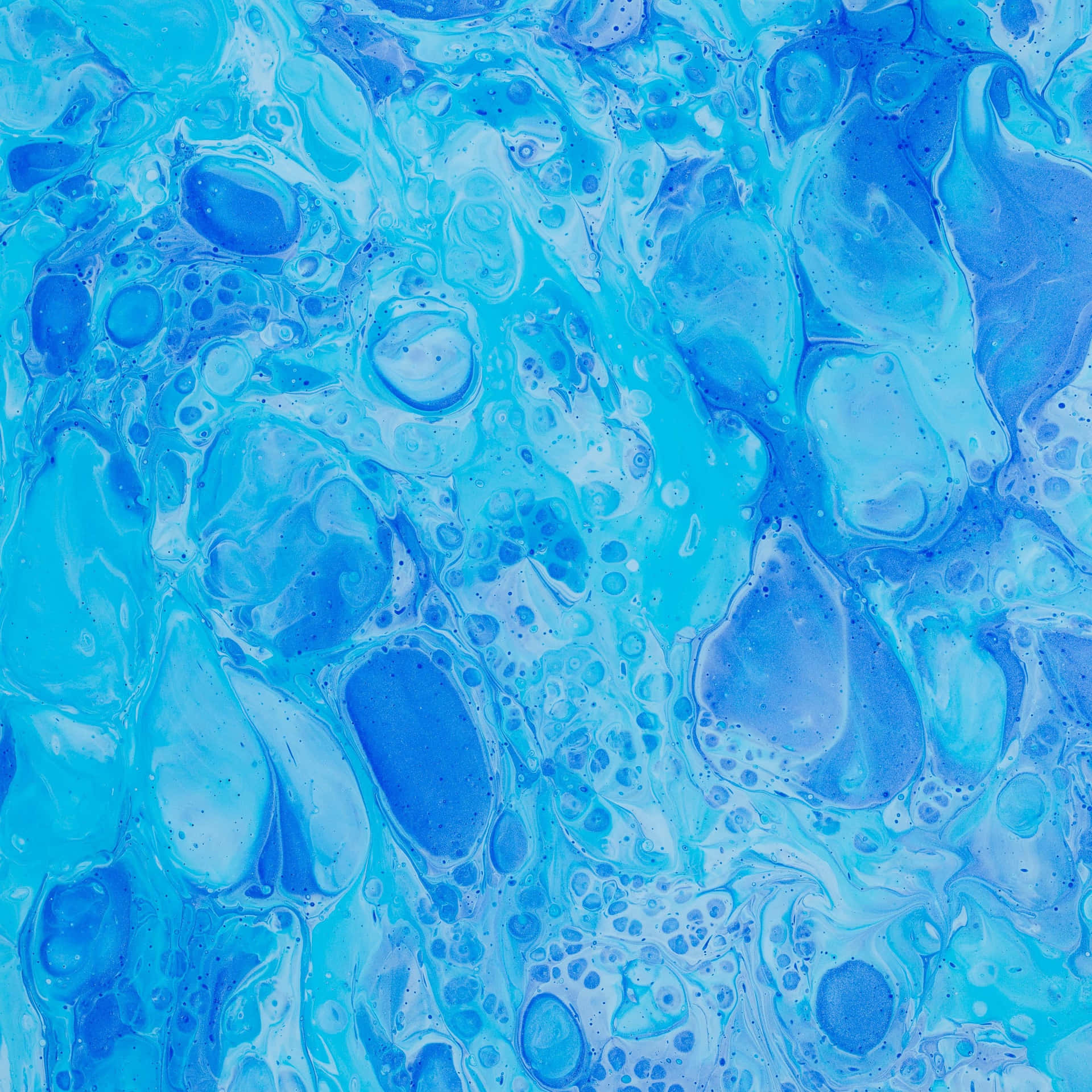 Emulsion Paint Blue Watercolor Background