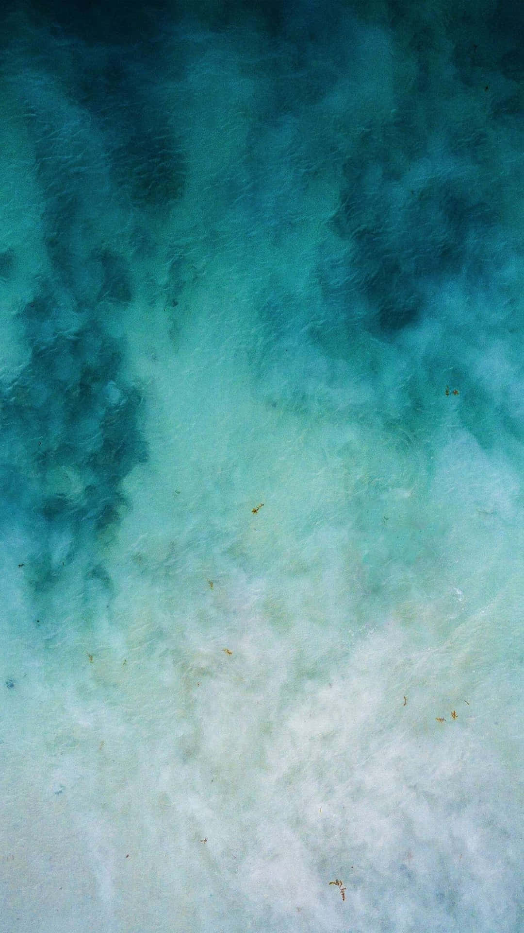 Stranddjup Blå Akvarellbakgrund