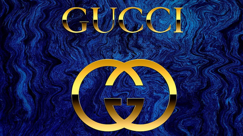 Blue Waves Gucci 4k Wallpaper